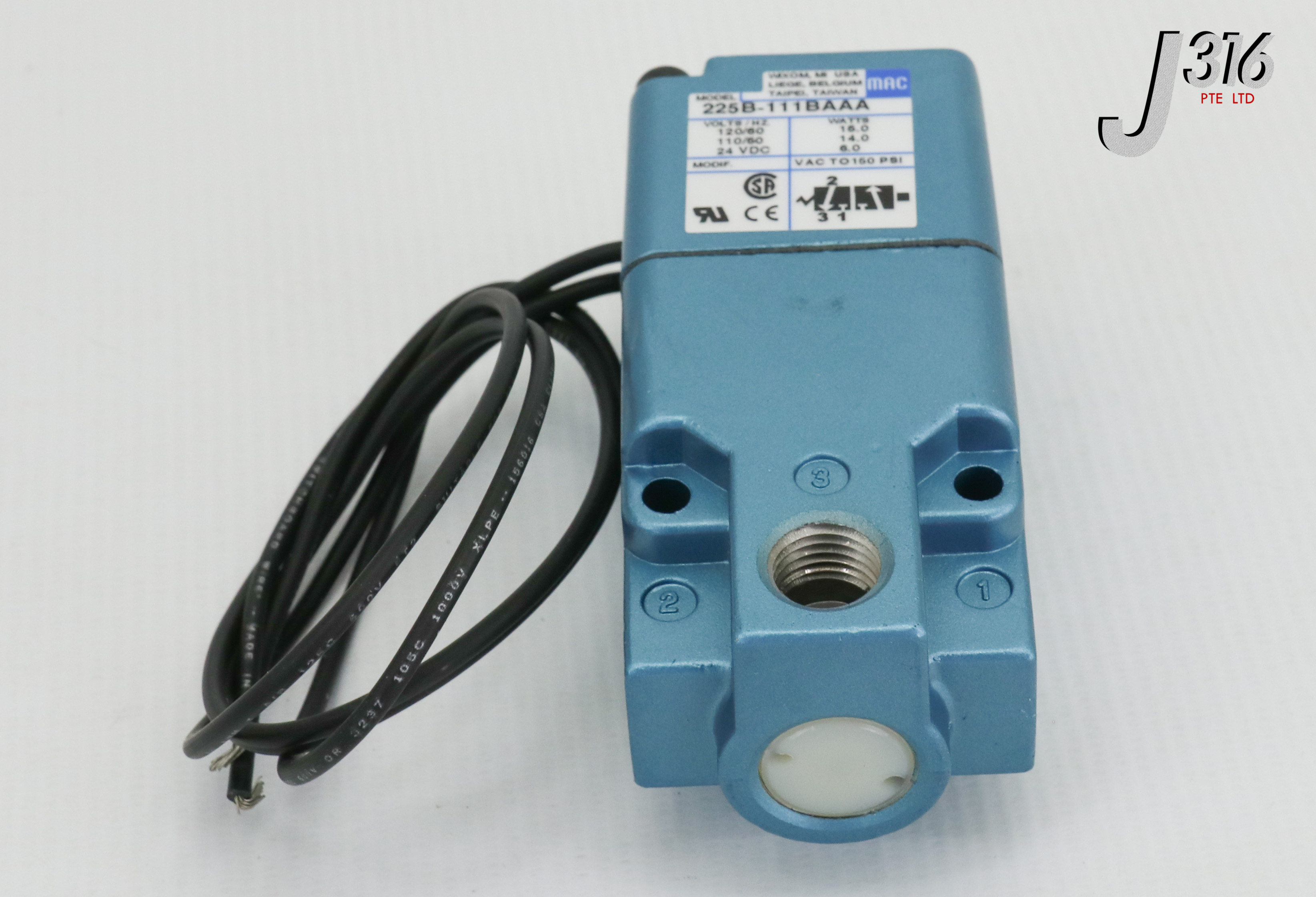 Ma様 24055 MAC PNEUMATIC SOLENOID VALVE (NEW) 225B-111BAAA | eBay